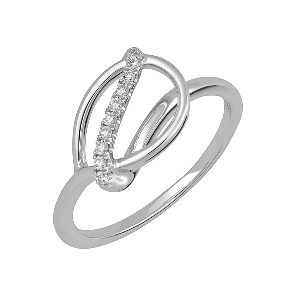 Chatham lab-grown diamond ring, style FDR14052W