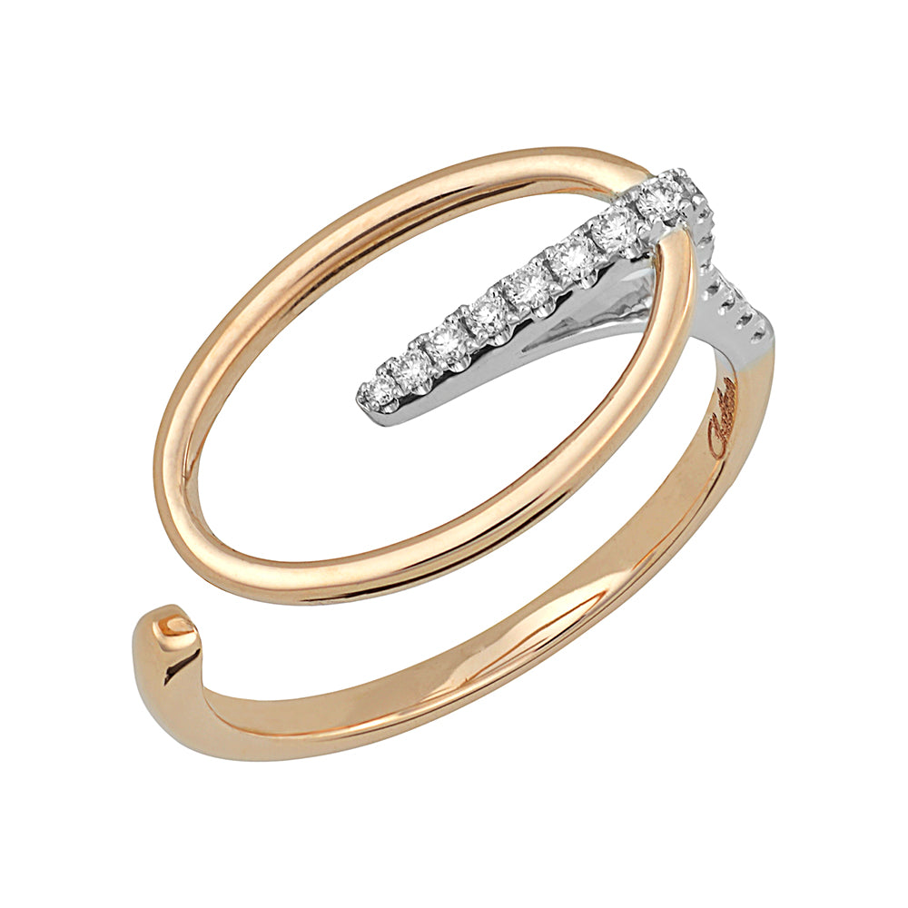 Chatham lab-grown diamond ring, style FDR14054RW