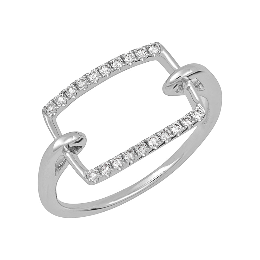 Chatham lab-grown diamond ring, style FDR14058W
