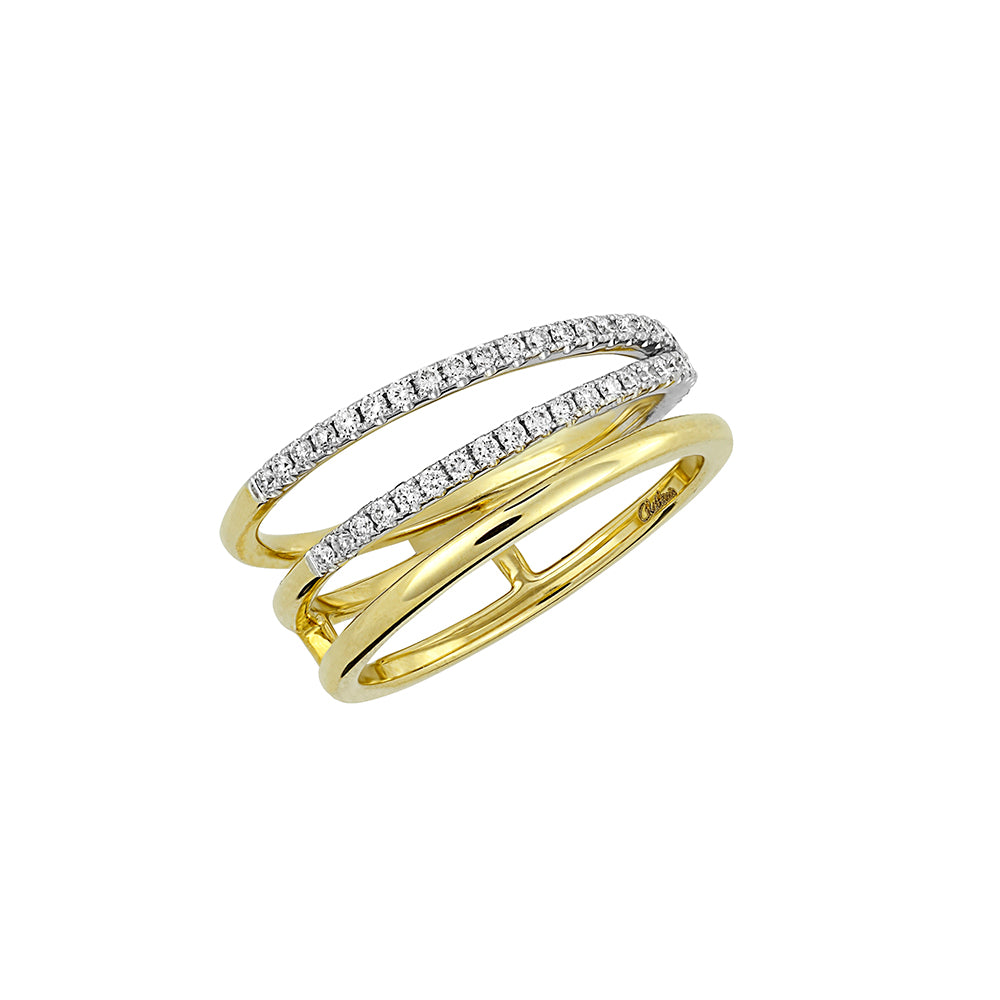 Chatham lab-grown diamond ring, style FDR14067YW