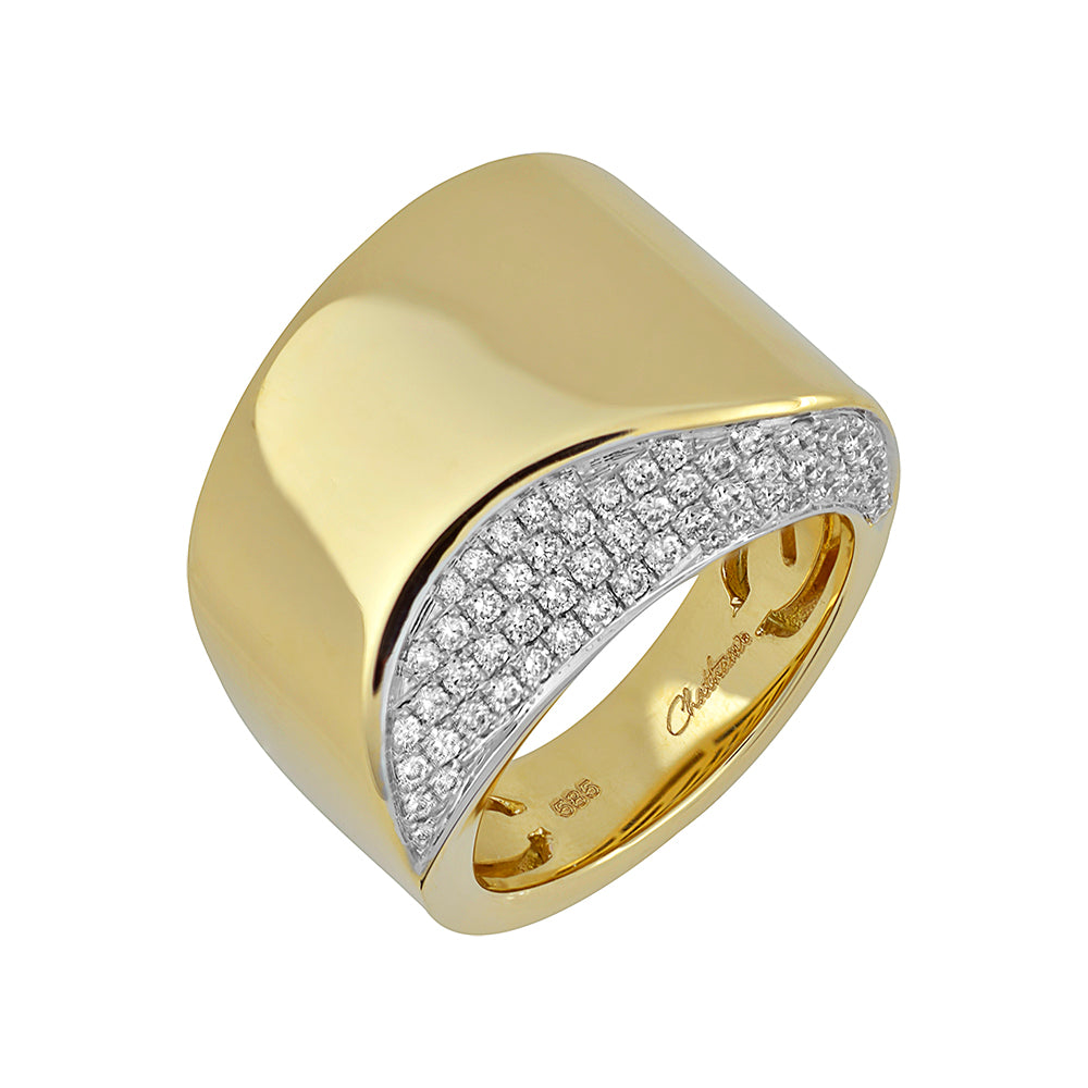 Chatham lab-grown diamond ring, style FDR14077YW