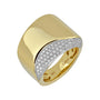 Chatham lab-grown diamond ring, style FDR14077YW