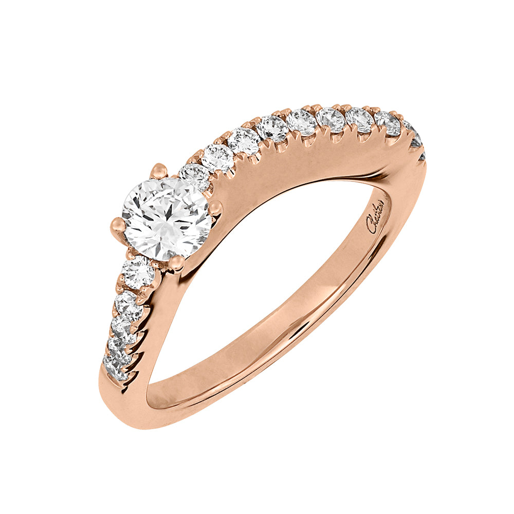 Chatham lab-grown diamond ring, style FDR14327R