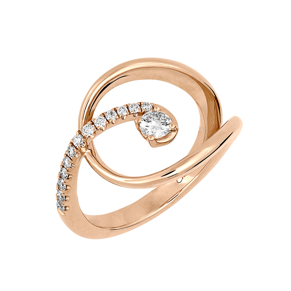 Chatham lab-grown diamond ring, style FDR14342R