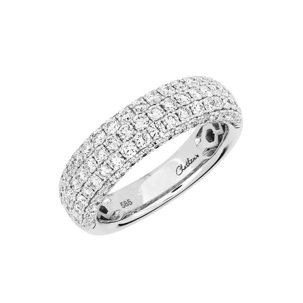 Chatham lab-grown diamond ring, style FDR14457W