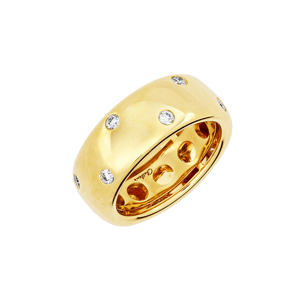 Chatham lab-grown diamond ring, style FDR14459Y