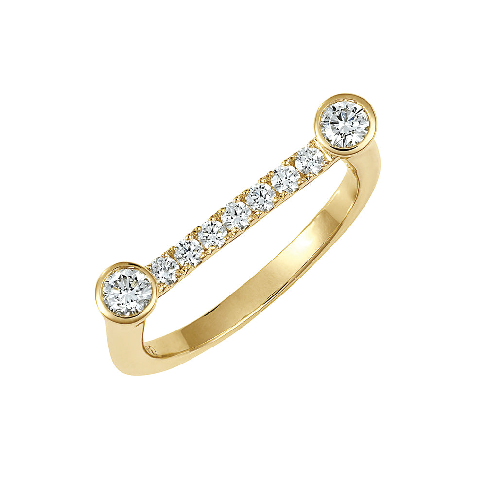 Chatham lab-grown diamond ring, style FDR14567Y