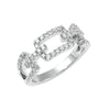 Diamond Fashion Link Ring