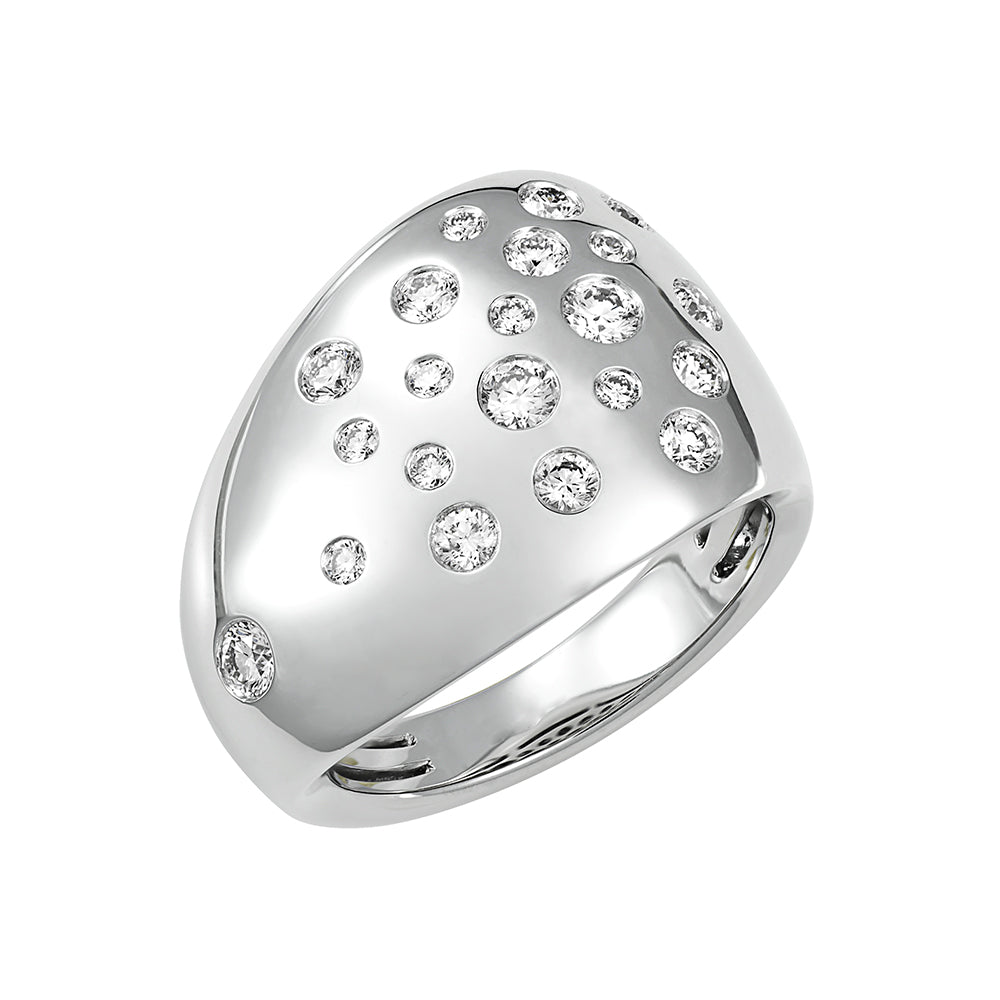 Chatham lab-grown diamond ring, style FDR14595W